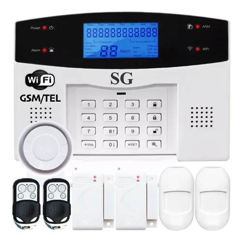 Alarma WiFi GSM Seguridad Inalámbrica