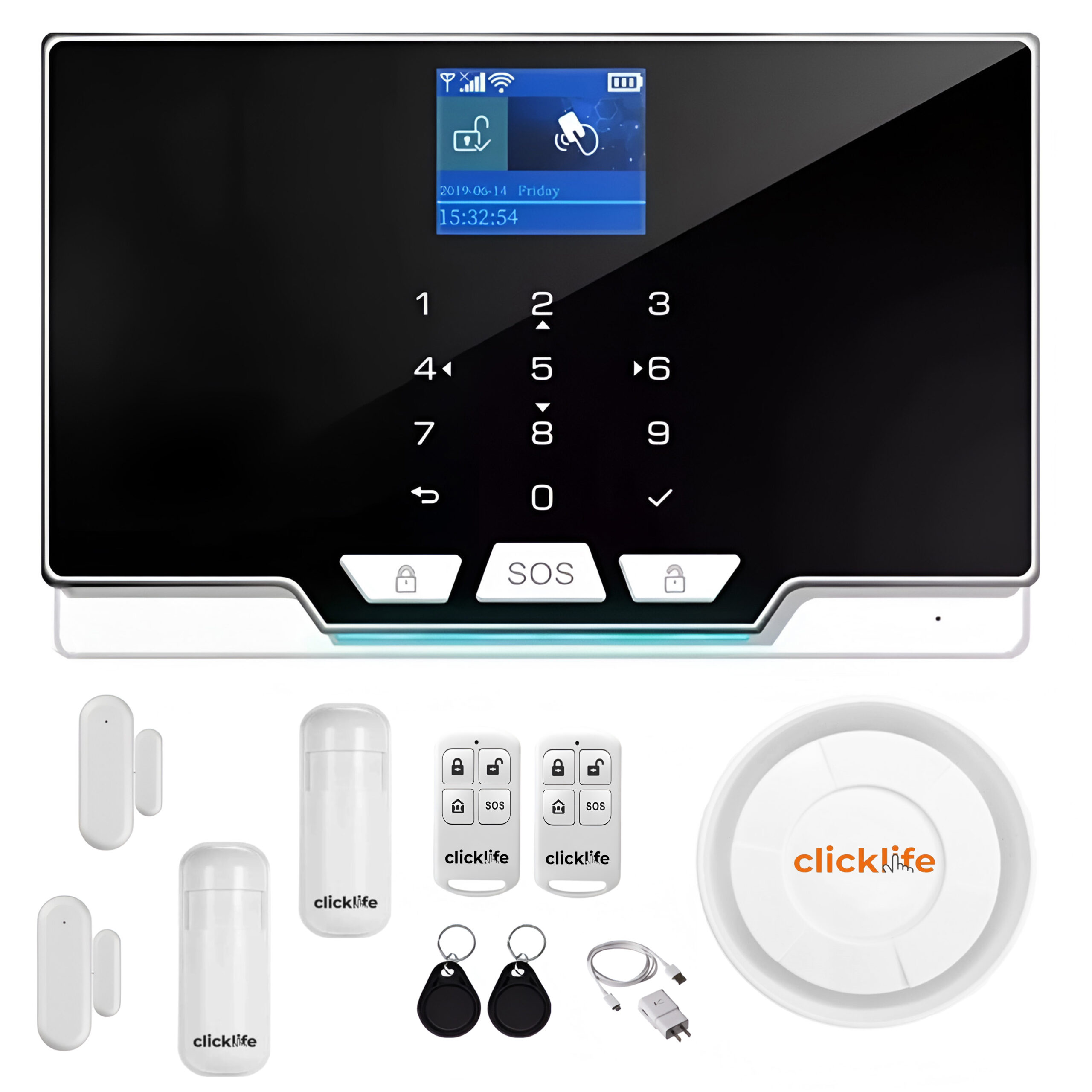 Alarma WiFi GSM Seguridad Inalámbrica en República Dominicana