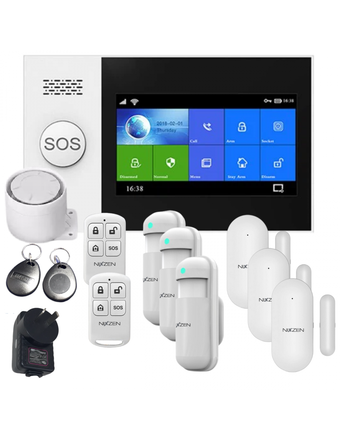 Alarma WiFi GSM Seguridad Inalámbrica en República Dominicana