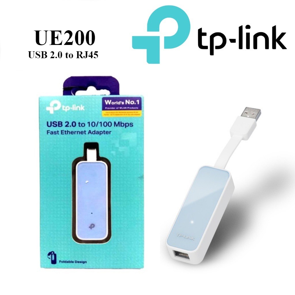 TPLink UE200 Adaptador USB 2.0 a Ethernet en República Dominicana