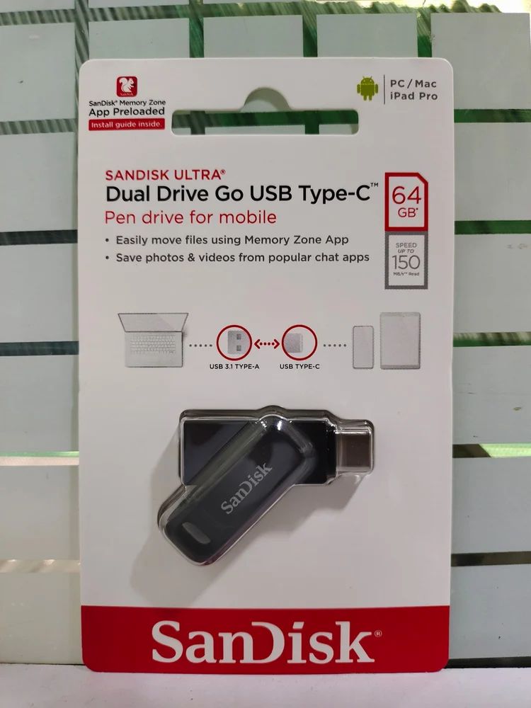 SanDisk Ultra Dual Drive Go USB 64GB en República Dominicana