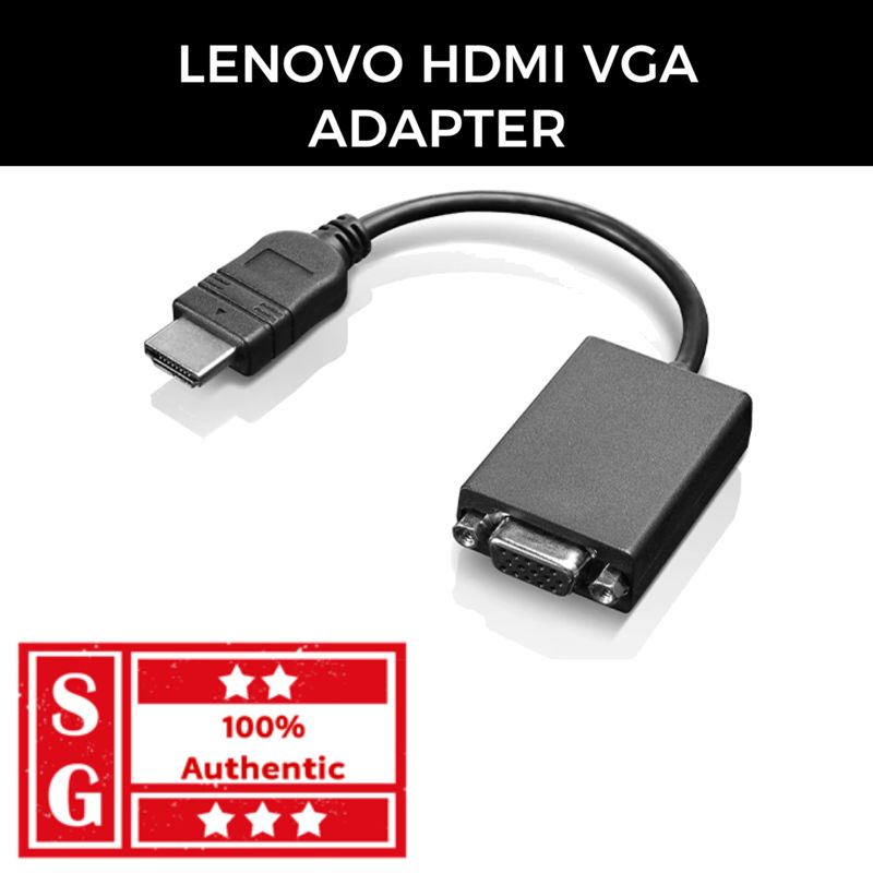 Lenovo Adaptador HDMI a VGA 0B47069 en República Dominicana