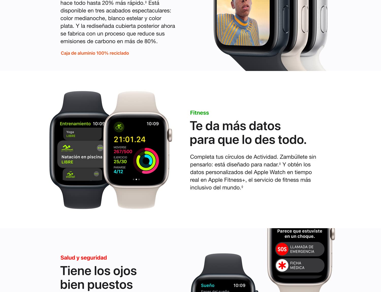Apple Watch SE 2 44mm Reloj Inteligente en República Dominicana