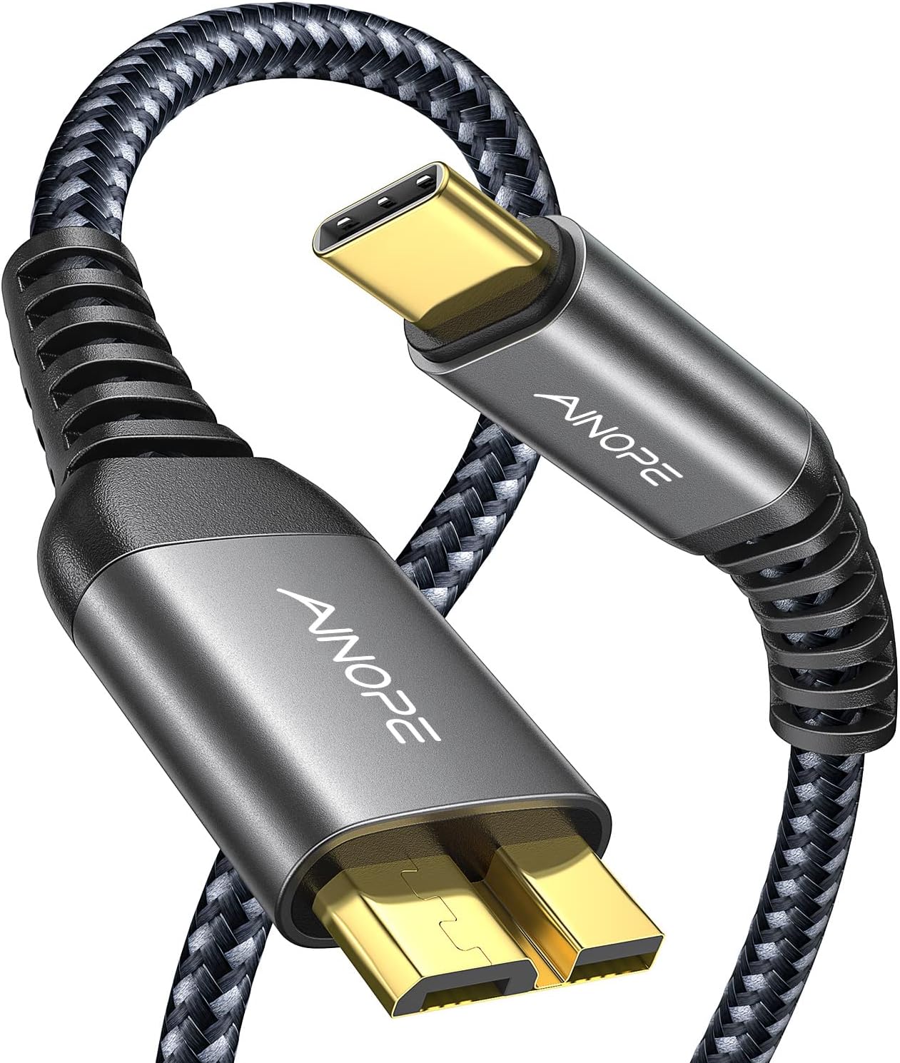 Ainope Cable Micro USB a USB-C 10Gbps en República Dominicana