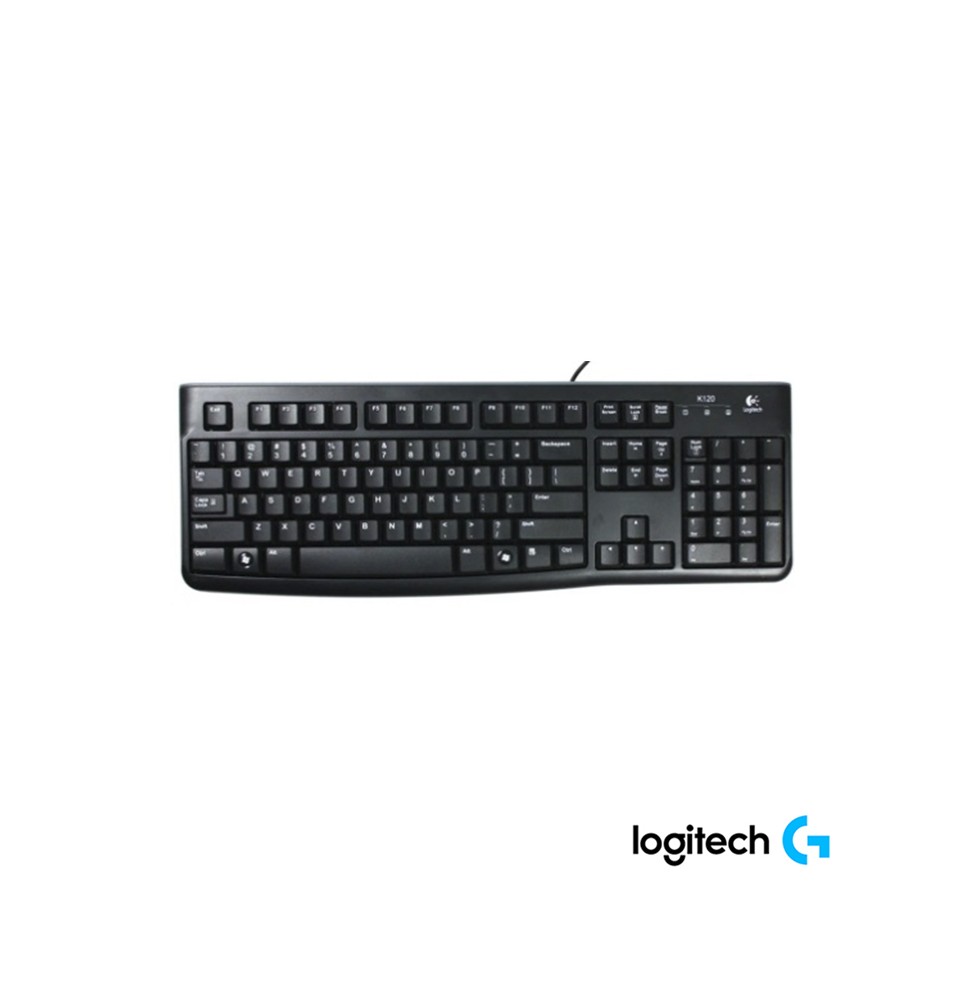 Logitech K120 Teclado cableado Español en República Dominicana
