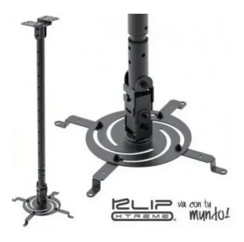 Klipx Soporte Techo Proyector Ajustable 850-1215mm