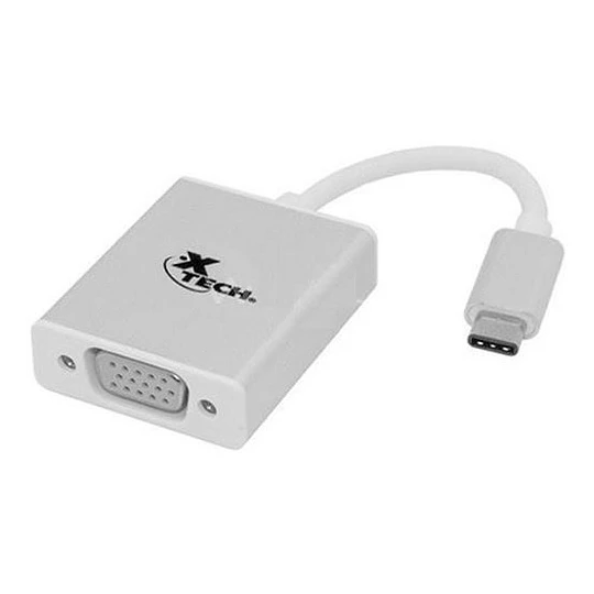 Adaptador USB Type C a VGA XTECH XTC550 en República Dominicana