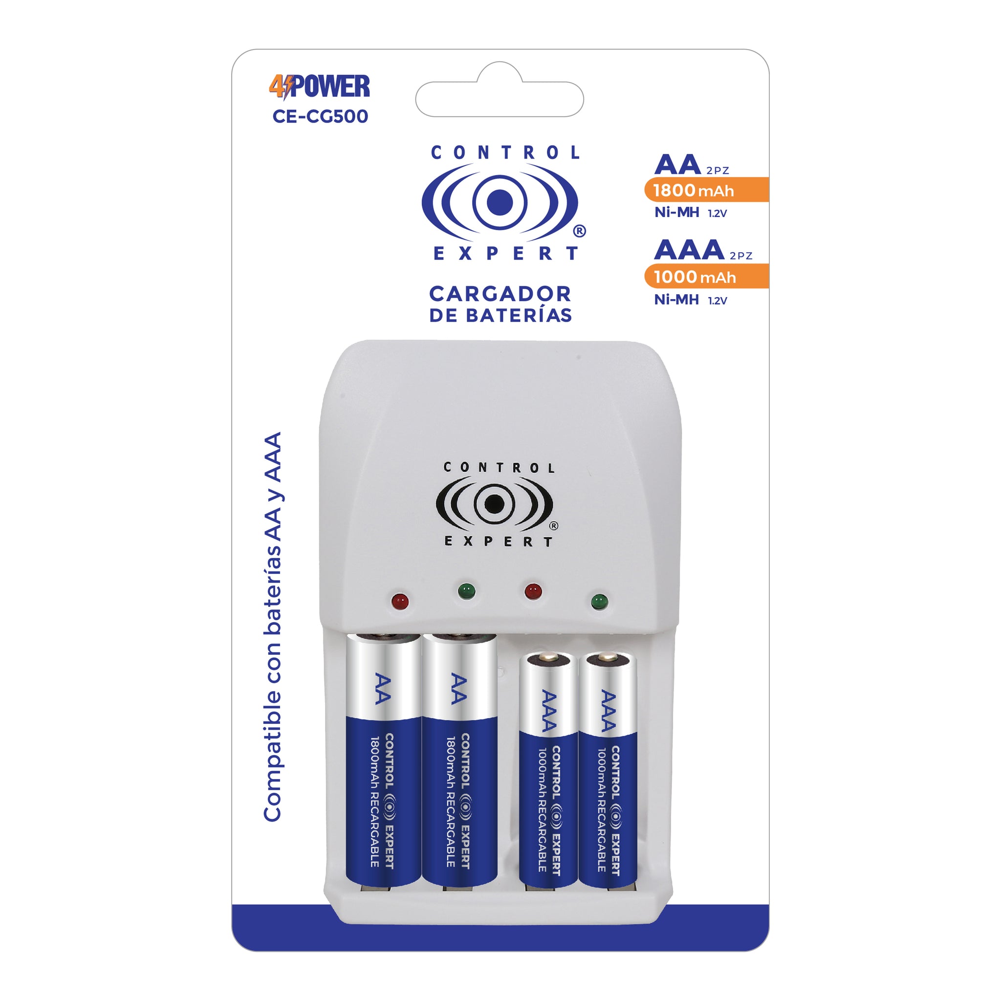 Nitecore Charger MC1 para pilas AA y AAA