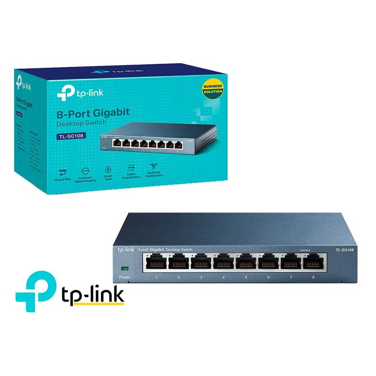 TP-Link SG108 Switch de Red 8 Puertos