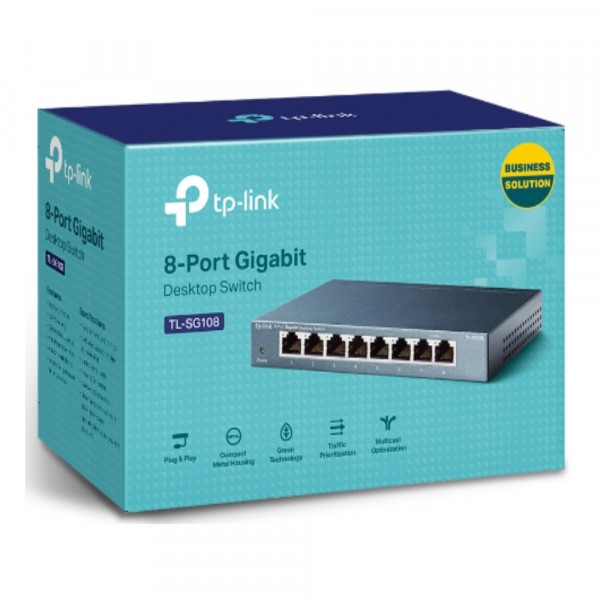 TP-Link SG108 Switch de Red 8 Puertos en República Dominicana