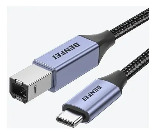 Ainope Cable USB-C a USB-B Trenzado en República Dominicana