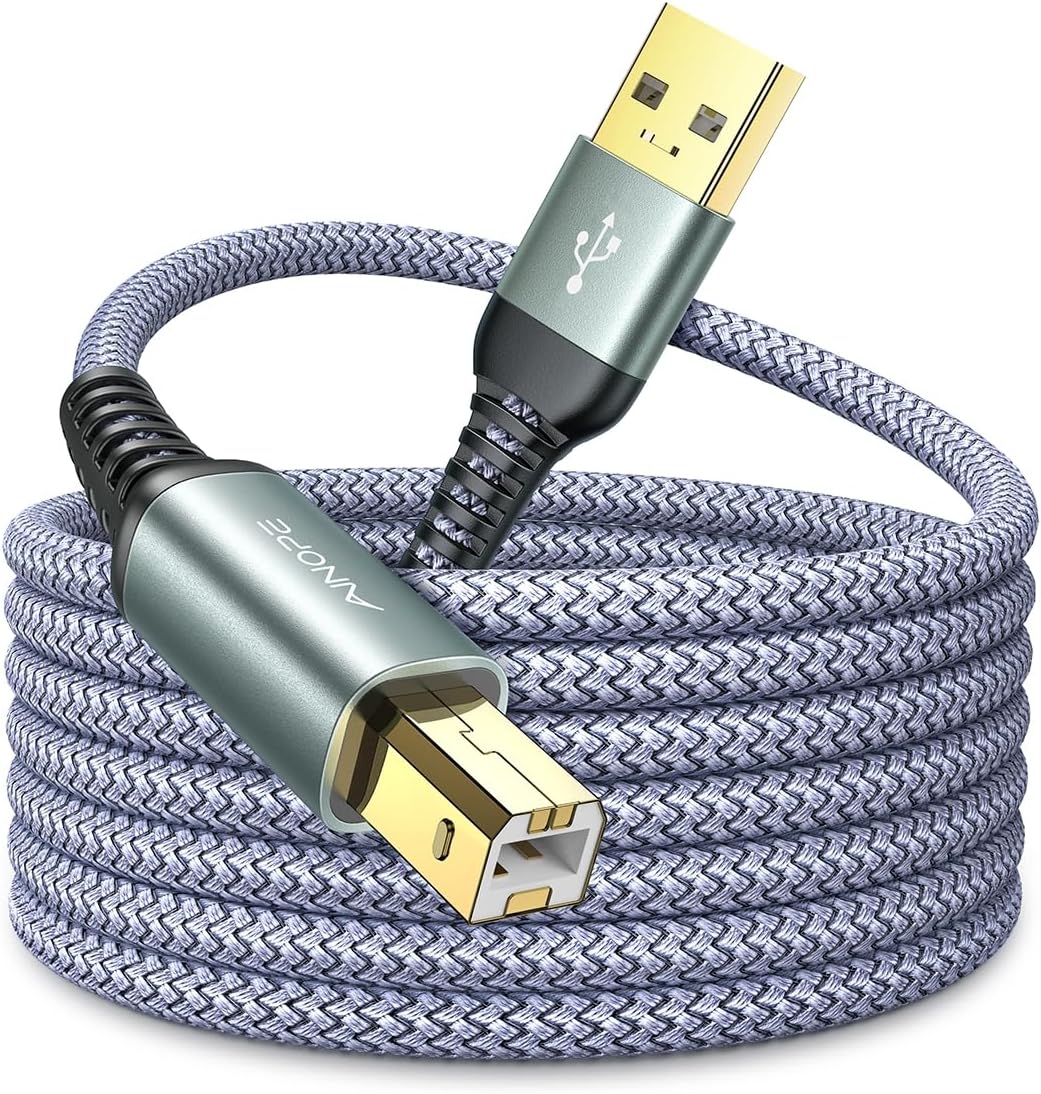 Ainope Cable USB-C a USB-B Trenzado en República Dominicana