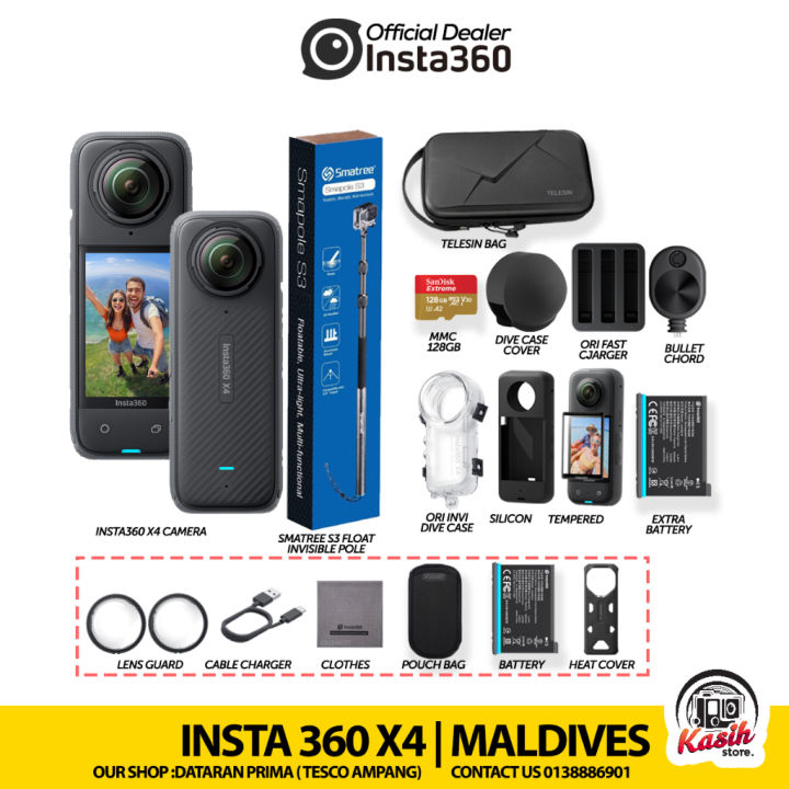 Insta360 X4 Cámara 8K en República Dominicana