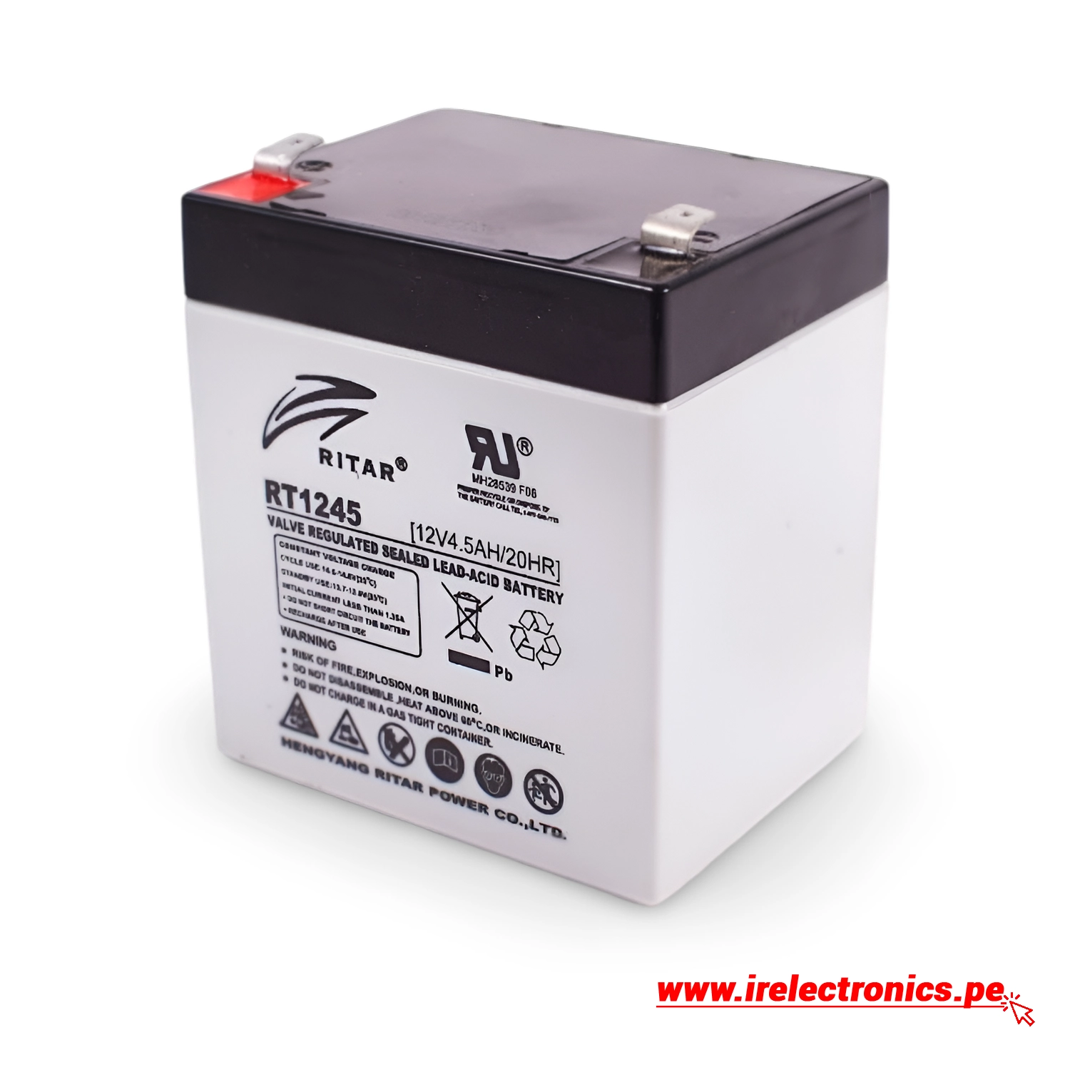 Jaclink Batería Recargable 12V 4.5Ah JACL1245 en República Dominicana