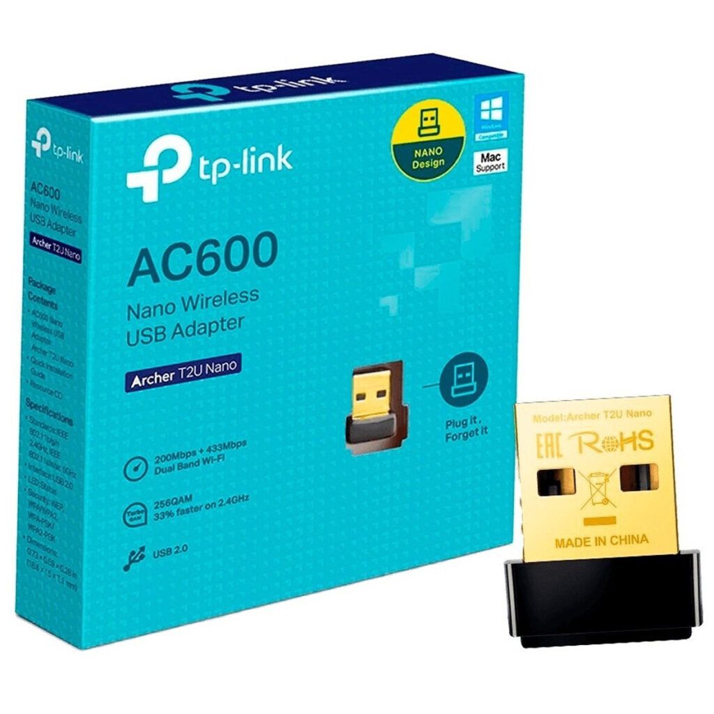 TP-Link Archer T2U Nano Adaptador WiFi USB