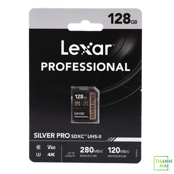 Lexar Silver Pro 128GB Tarjeta SD UHS-II en República Dominicana
