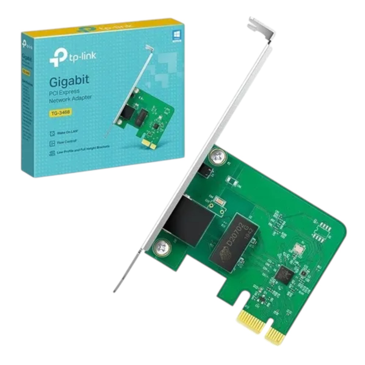 TPLink TG3468 Tarjeta de Red PCIe en República Dominicana
