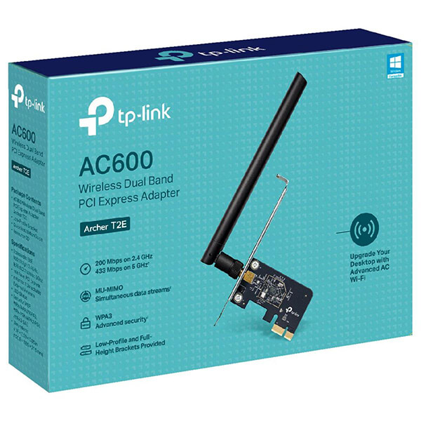 TPLink Archer T2E Adaptador Wifi PCIe AC600