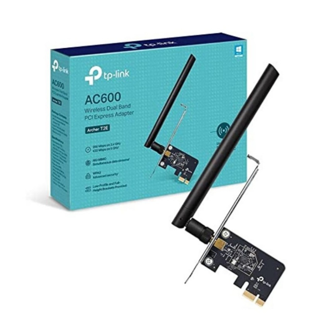 TPLink Archer T2E Adaptador Wifi PCIe AC600 en República Dominicana
