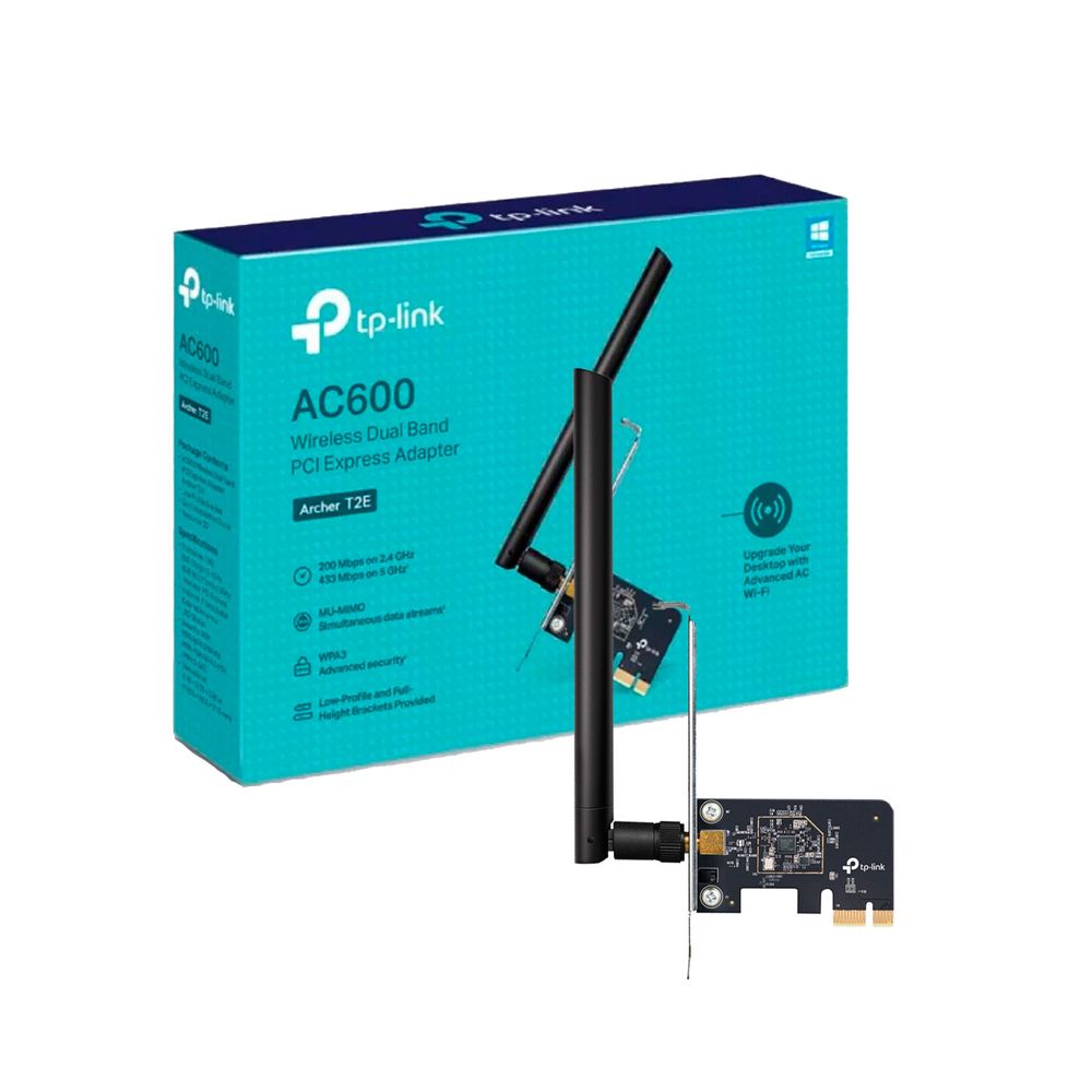 TPLink Archer T2E Adaptador Wifi PCIe AC600 en República Dominicana