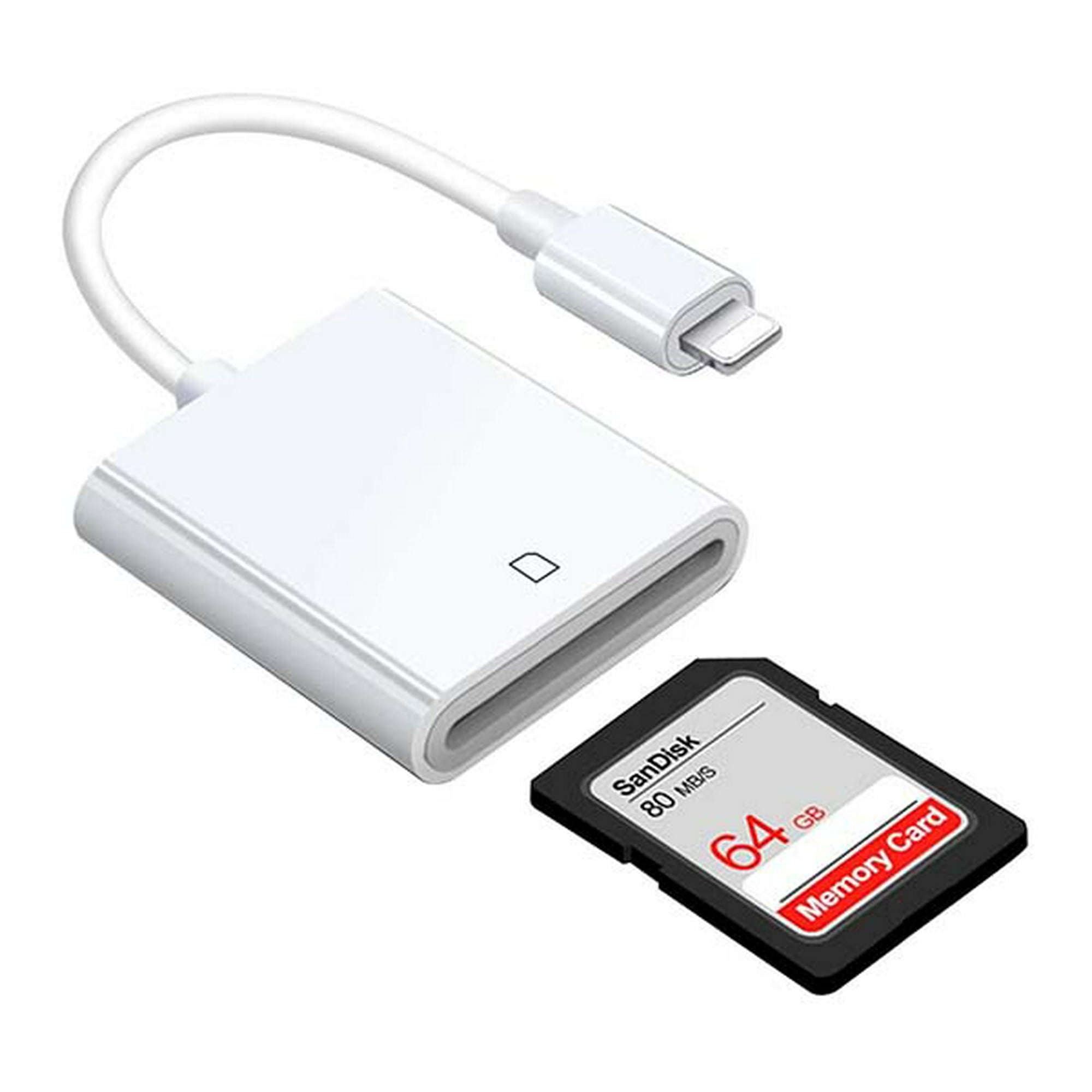 Genérico Lector SD Lightning para iPhone en República Dominicana