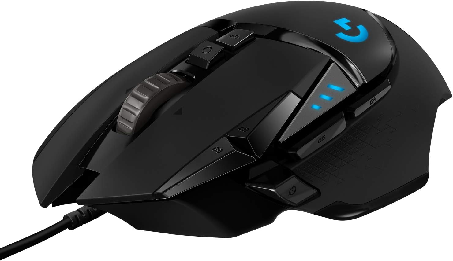 Logitech G502 Hero Ratón Negro Alámbrico en República Dominicana