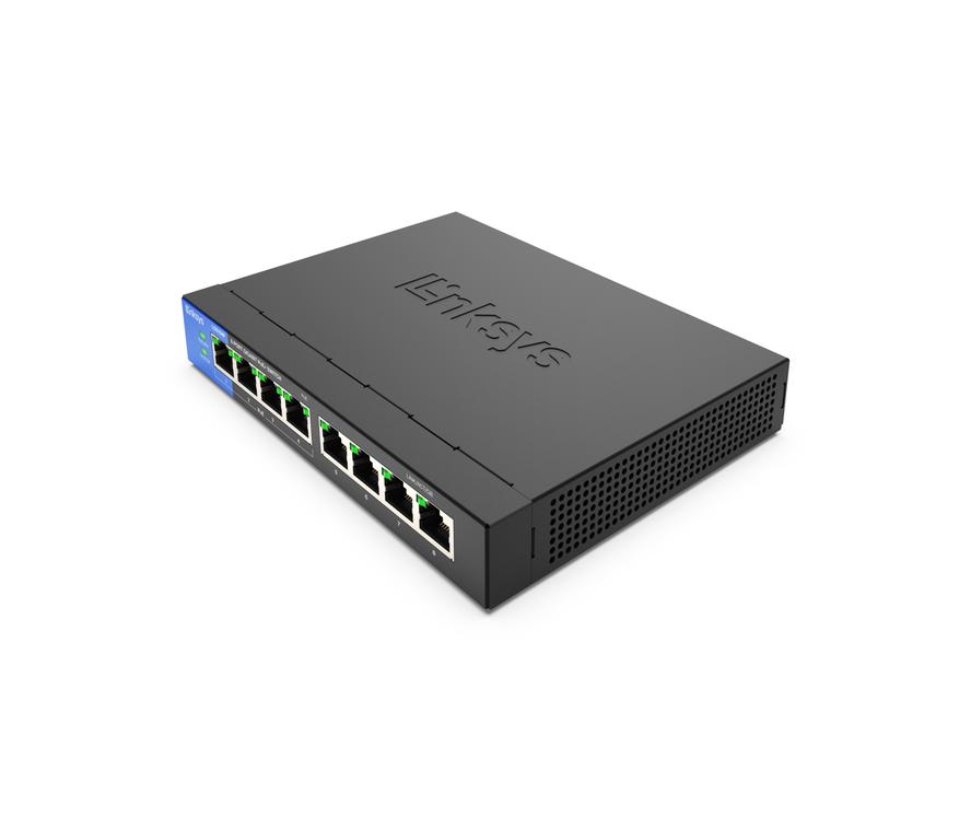 Linksys Switch 8 Puertos Gigabit PoE en República Dominicana