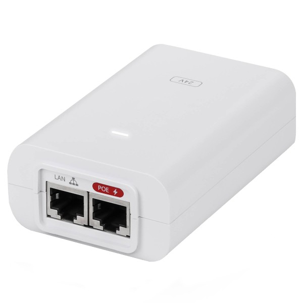 Ubiquiti PoE Injector 24V Gigabit POE247WGWH en República Dominicana