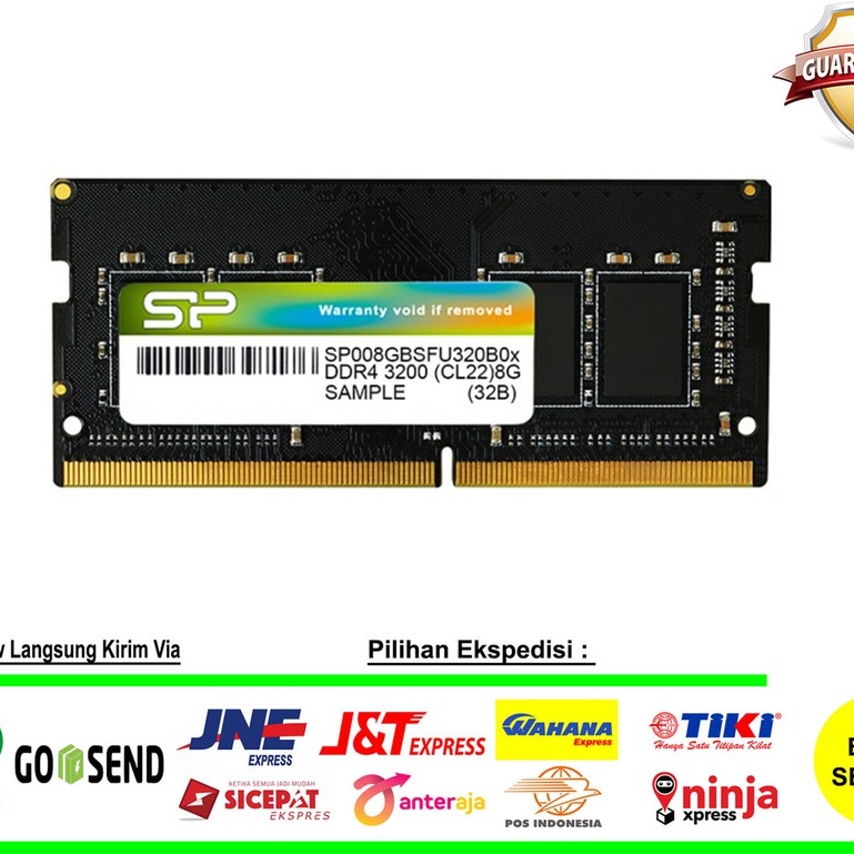 Silicon Power Memoria RAM DDR4 SODIMM 3200MHz en República Dominicana