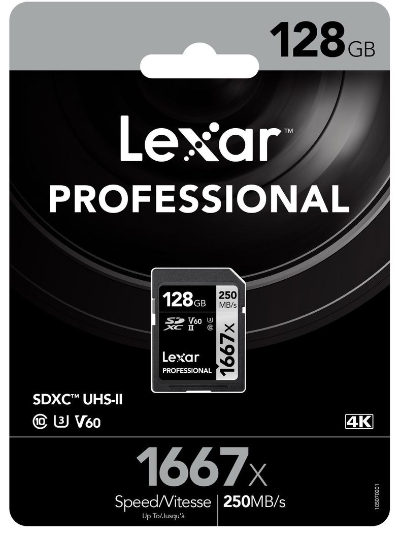 Lexar tarjeta SD UHS-II 1667x 128GB en República Dominicana