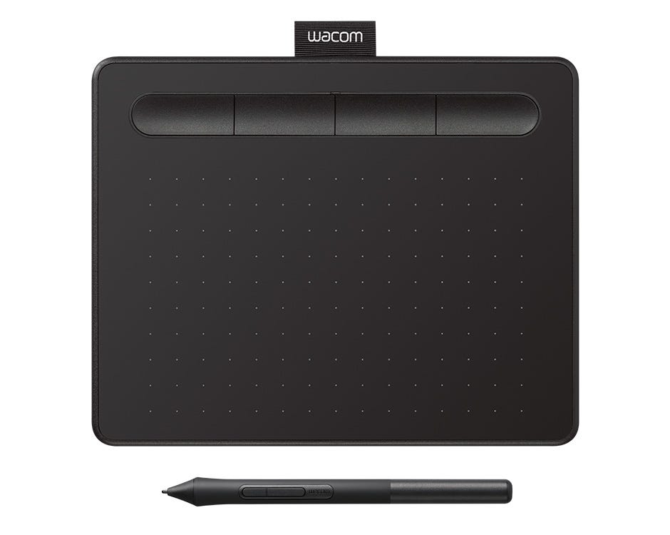 Wacom Intuos CTL4100 Tableta gráfica negra