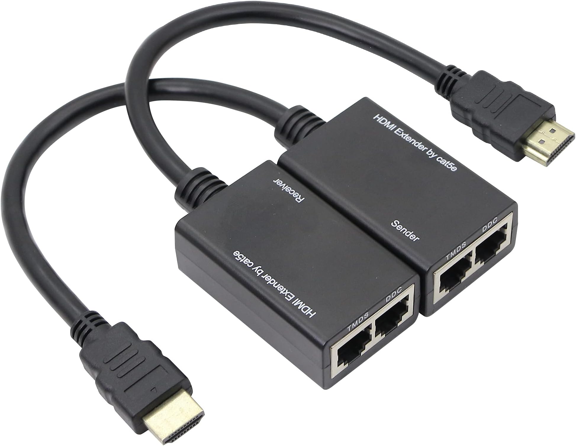 Extensor HDMI RJ45 Transmisor Receptor Full HD en República Dominicana