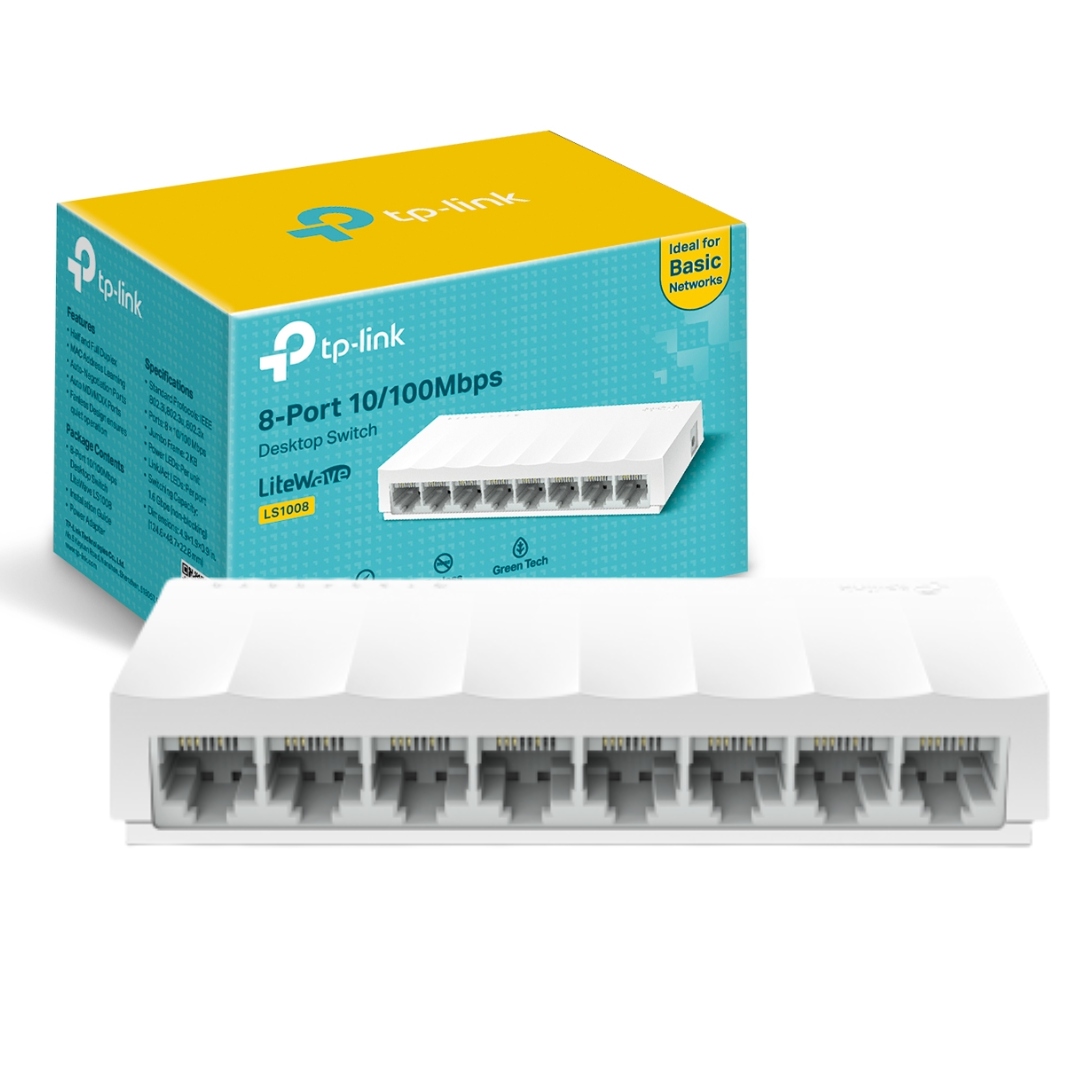 TP-Link LS1008 Switch 8 Puertos Fast Ethernet