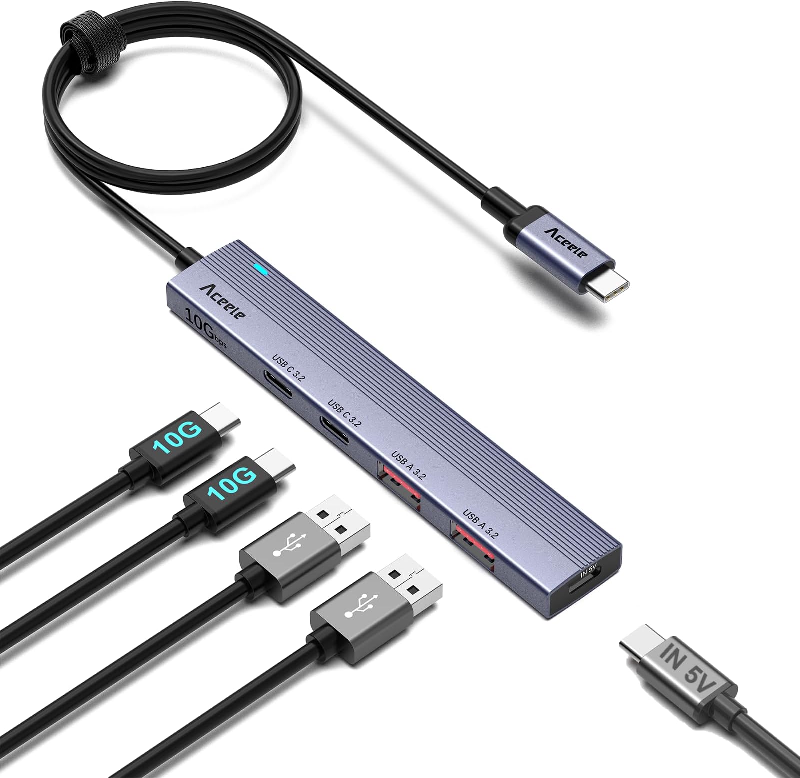 Agiler AGI1268 Adaptador USB-C a USB 3.0 en República Dominicana