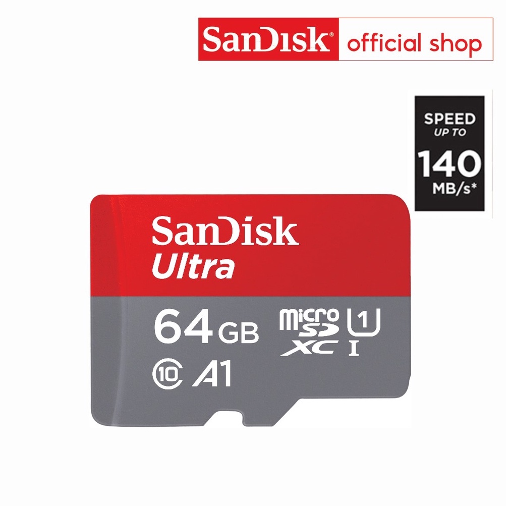 SanDisk microSD Ultra 64GB 140MB/s en República Dominicana