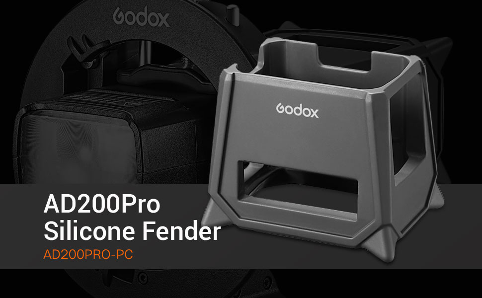 Godox AD200Pro Protector de Palo de Silicona en República Dominicana