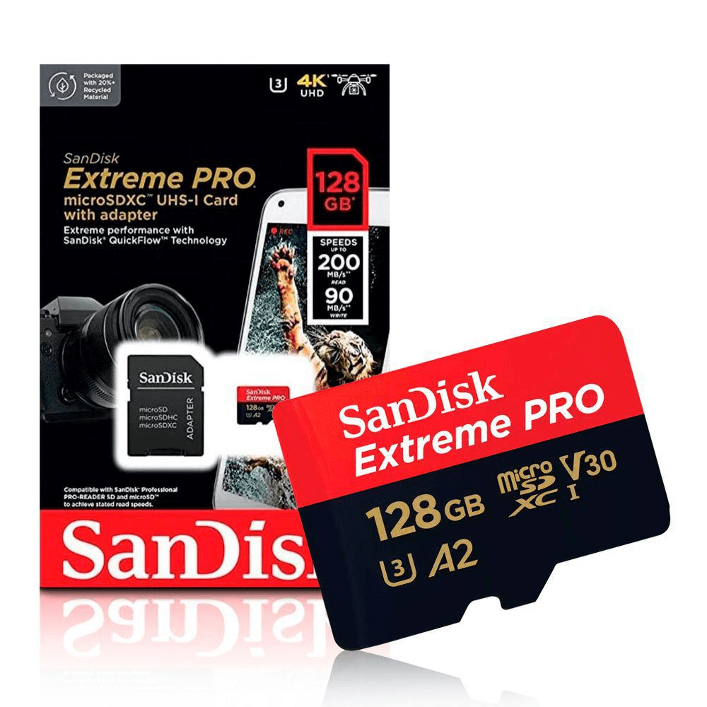 SanDisk Extreme Pro SD 128GB 200MB/s