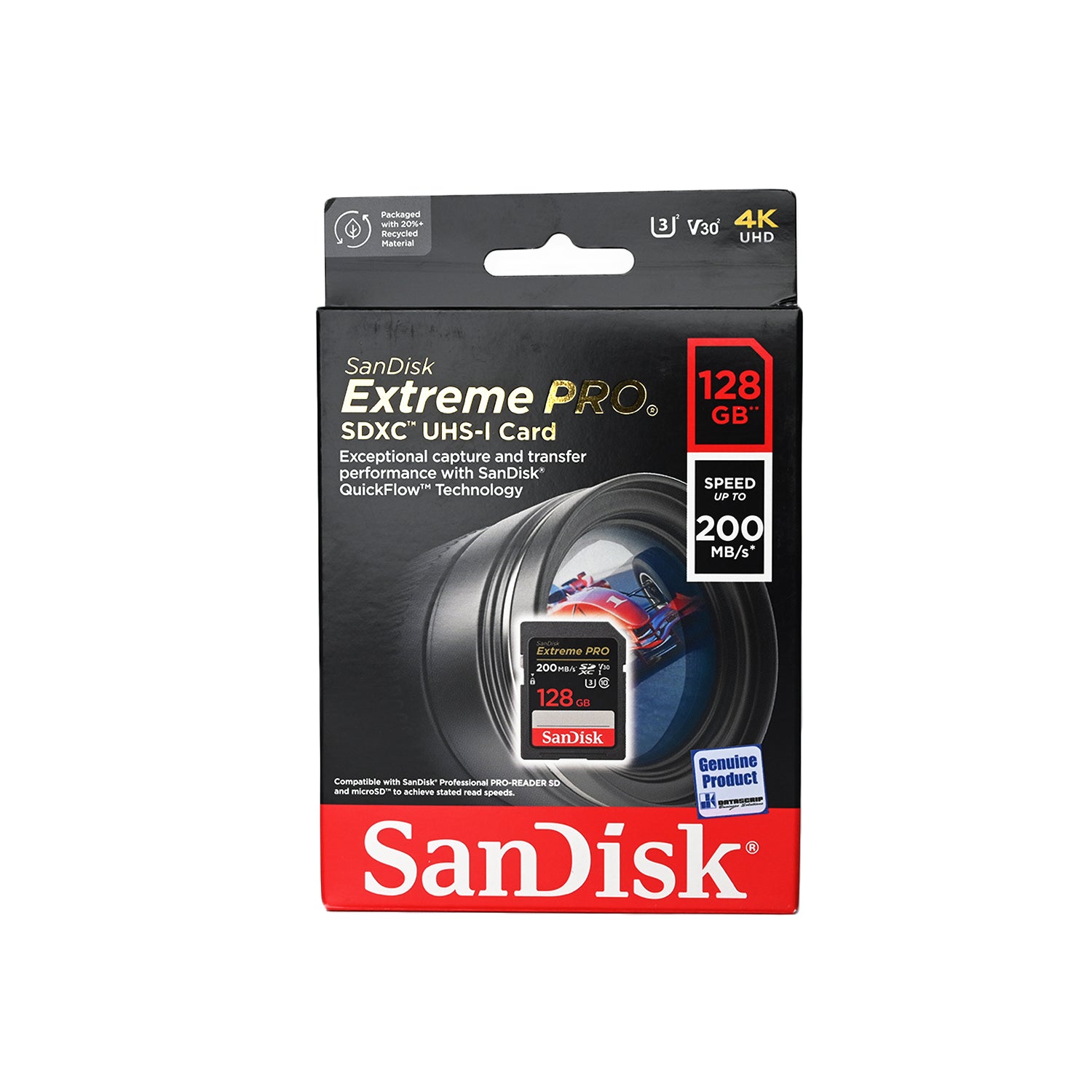 SanDisk Extreme Pro SD 128GB 200MB/s en República Dominicana