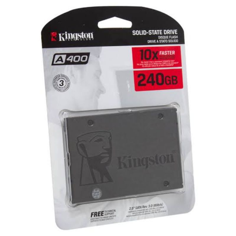 Kingston SSD A400 SATA III 240GB en República Dominicana