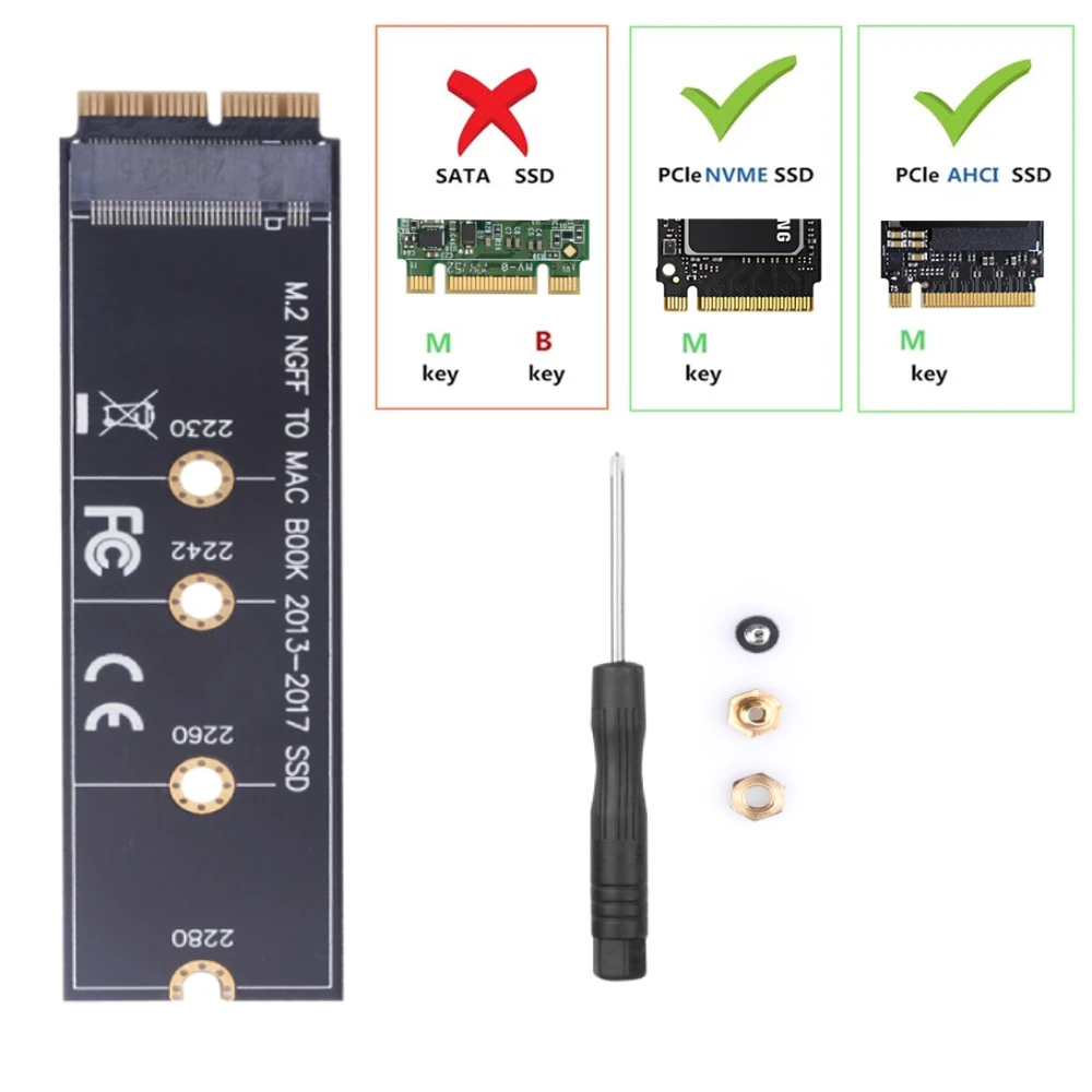 Adaptador Genérico NVMe SSD para Mac en República Dominicana