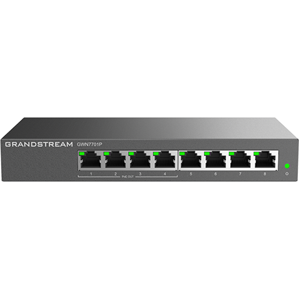 Grandstream Switch PoE Gigabit 8 Puertos en República Dominicana