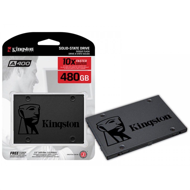 Kingston A400 SSD SATA III 480GB