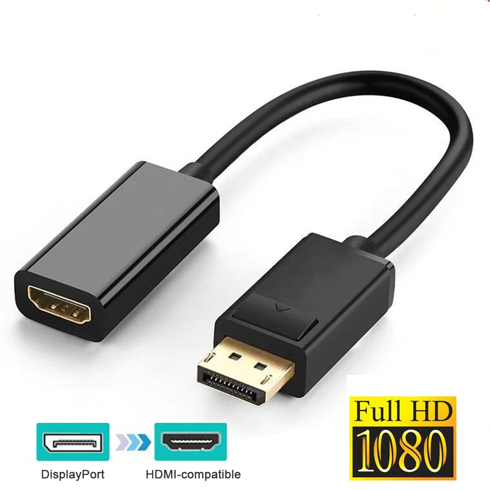 Adaptador DisplayPort a HDMI con Audio Cabley en República Dominicana