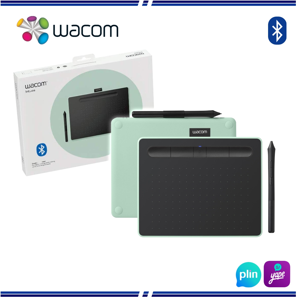 Wacom Intuos S Bluetooth Pistacho CTL4100 en República Dominicana