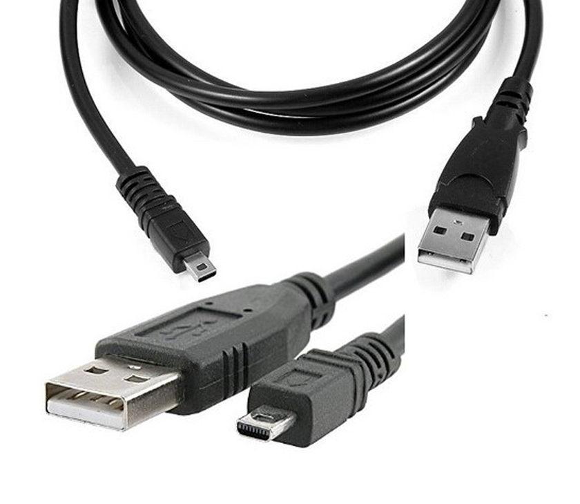 Genérico Cable USB a Mini USB 8 Pines