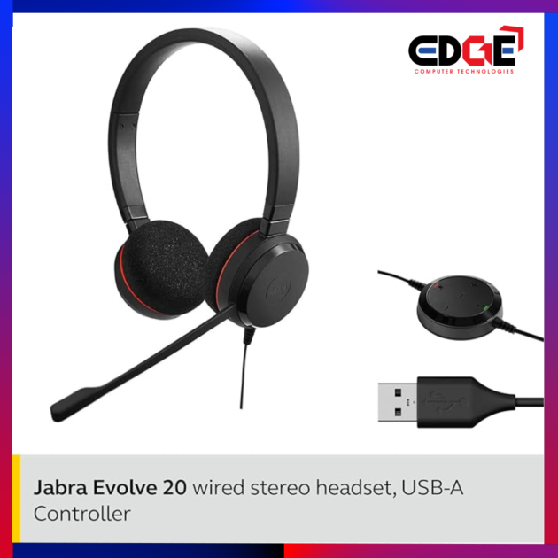 Jabra Evolve 20 MS Auricular USB-C Estéreo