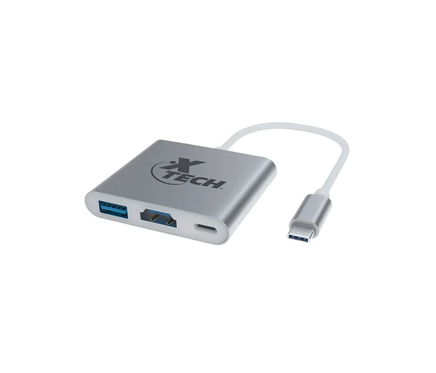 XTECH XTC565 Adaptador USB-C a HDMI USB 3.0