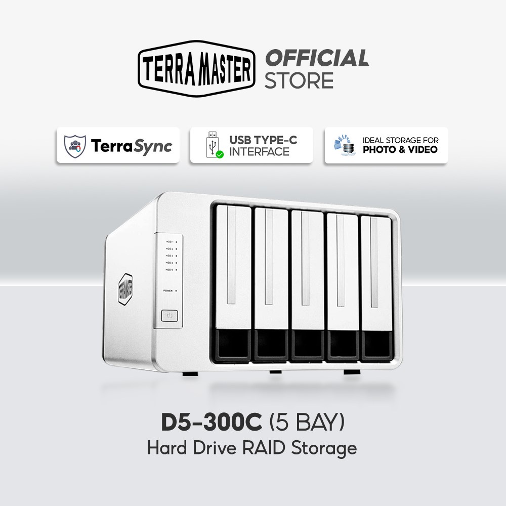 TerraMaster D5300C RAID Storage