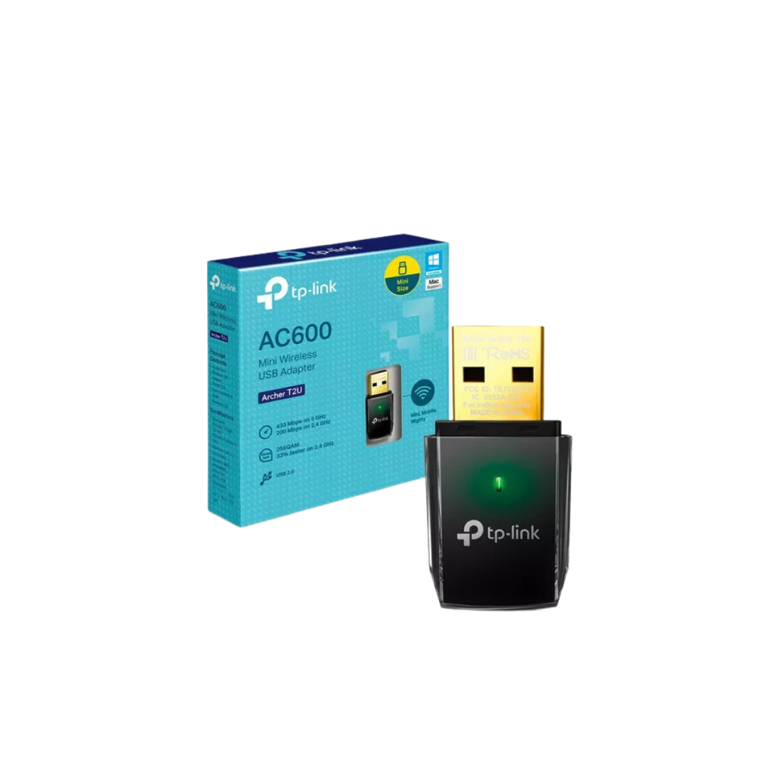TPLink Archer T2U PLUS Adaptador WiFi USB AC600 en República Dominicana