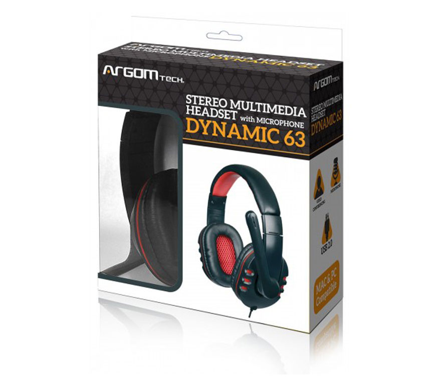 Argom Dynamic 63 Audífono USB Estéreo